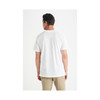 T21 Identitee Benny Mens T-Shirt White Model Back Angle