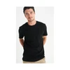 T21 Identitee Benny Mens T-Shirt Black Model Side