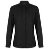 W27 Identitee Stella Ladies Long Sleeve Shirt Black
