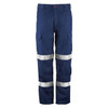 FPV029-S Flamebuster HRC2 Inherent Reflective Cargo Trouser with Bio-Motion Stout Navy Back