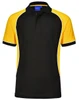 PS77 Winning Spirit Mens Arena Polo Black/Gold