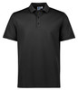 P313MS Biz Collection Focus Mens Short Sleeve Polo Black/Black