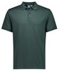 P313MS Biz Collection Focus Mens Short Sleeve Polo Seafoam/Charcoal