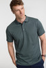 P313MS Biz Collection Focus Mens Short Sleeve Polo Seafoam/Charcoal Talent