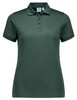 P313LS Biz Collection Focus Womens Short Sleeve Polo Seafoam/Charcoal