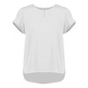 RU569LS Biz Corporates Womens Evelyn Short Sleeve Blouse Ivory