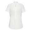 RB977LS Biz Corporates Womens Juliette Short Sleeve Blouse Ivory