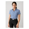 43412 Biz Corporates Womens Springfield Short Sleeve Shirt French Navy Model