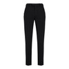 70716S Biz Corporates Mens Siena Slim Fit Flat Front Pant (Stout) Black