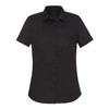 RS968LS Biz Corporates Womens Charlie Short Sleeve Shirt Black
