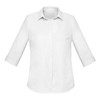 RS968LT Biz Corporates Womens Charlie 3/4 Sleeve Shirt White
