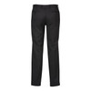 70112S Biz Corporates Mens Cool Stretch Flat Front Pant (Stout) Black Back