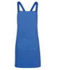 5ACBC JB's Wear Cross Back Canvas Apron (Without Straps) Royal