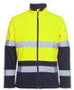 6DWJ JB's Wear Hi Vis D+N Water Resistant Softshell Jacket Lime/Navy 6DWJ JB's Wear Hi Vis D+N Water Resistant Softshell Jacket Lime/Navy