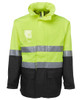 6DNLL JB's Wear Hi Vis (D+N) Long Line Jacket Lime/Black