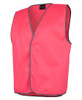 6HVSV JB's Wear Hi Vis Safety Vest Pink Side