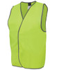 6HVSV JB's Wear Hi Vis Safety Vest Lime Side