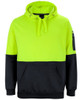 6HVPH JB's Wear Hi Vis Pull Over Hoodie Lime/Black 6HVPH JB's Wear Hi Vis Pull Over Hoodie Lime/Black