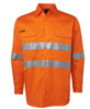 6DNWL JB's Wear Hi Vis L/S (D+N) 150g Work Shirt Orange 6DNWL JB's Wear Hi Vis L/S (D+N) 150g Work Shirt Orange