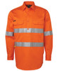 6HWCF JB's Wear Hi Vis L/S (D+N) 190g Close Front Shirt Orange 6HWCF JB's Wear Hi Vis L/S (D+N) 190g Close Front Shirt Orange