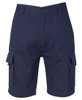 6MS JB's Wear Adults Mercerised Work Cargo Short Navy