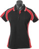 2300 Aussie Pacific Murray Lady Polo Black/Red