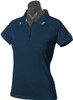 2308 Aussie Pacific Flinders Lady Polo Navy/White