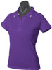 2308 Aussie Pacific Flinders Lady Polo Purple/White
