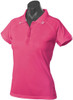 2308 Aussie Pacific Flinders Lady Polo Pink/White