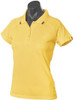 2308 Aussie Pacific Flinders Lady Polo Canary/Black