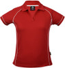 2310 Aussie Pacific Endeavour Lady Polo Red/White
