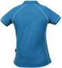 2310 Aussie Pacific Endeavour Lady Polo Pacific Blue/White Back