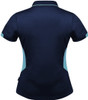 2311 Aussie Pacific Tasman Lady Polo Navy/Sky Back