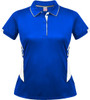 2311 Aussie Pacific Tasman Lady Polo Royal/White