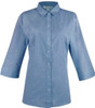 2901T Aussie Pacific Toorak Lady Shirt 3/4 Sleeve Navy/White