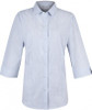 2906T Aussie Pacific Bayview Lady Shirt 3/4 Sleeve White/Sky 2906T Aussie Pacific Bayview Lady Shirt 3/4 Sleeve White/Sky