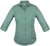 2907T Aussie Pacific Epsom Lady Shirt 3/4 Sleeve Emerald