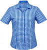 2908S Aussie Pacific Devonport Lady Shirt Short Sleeve Mid Blue/Sky 2908S Aussie Pacific Devonport Lady Shirt Short Sleeve Mid Blue/Sky