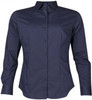 2903L Aussie Pacific Mosman Lady Shirt Short Sleeve Navy