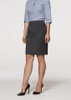 2802 Aussie Pacific Knee Length Skirt Lady Skirt Charcoal