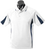 3304 Aussie Pacific Eureka Kids Polo White/Navy