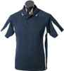 3304 Aussie Pacific Eureka Kids Polo Navy/White