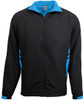 3611 Aussie Pacific Tasman Kids Tracktops Black/Cyan