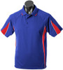 1304 Aussie Pacific Eureka Mens Polo Royal/Red