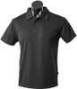 1307 Aussie Pacific Botany Mens Polo Black 1307 Aussie Pacific Botany Mens Polo Black