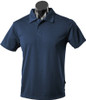 1307 Aussie Pacific Botany Mens Polo Navy
