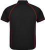 1310 Aussie Pacific Endeavour Mens Polo Black/Red Back