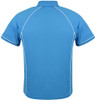 1310 Aussie Pacific Endeavour Mens Polo Pacific Blue/White Back