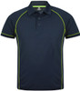 1310 Aussie Pacific Endeavour Mens Polo Navy/Green
