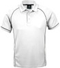 1310 Aussie Pacific Endeavour Mens Polo White/Navy